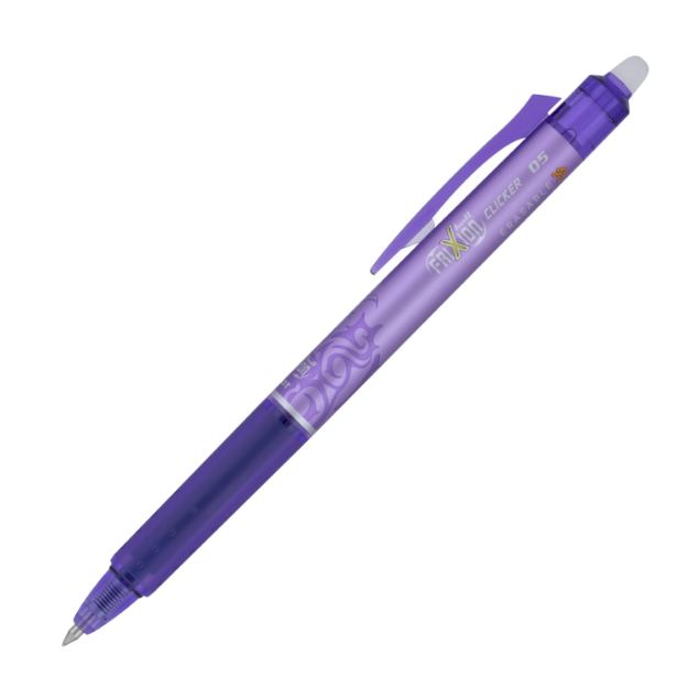 Pilot Frixion Clicker Extra Fine Point Purple