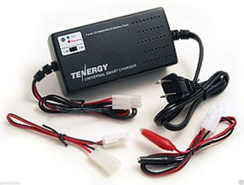 New Tenergy Universal Smart Charger for 6v-12v NiMH NiCD Battery Packs #01025