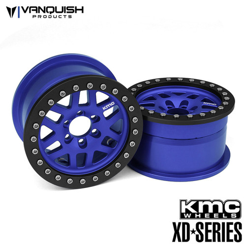 Vanquish Products VPS07733 KMC 1.9 XD229 MACHETE BLUE ANODIZED