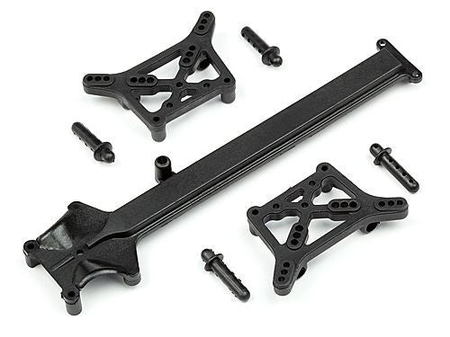 HPI 105510 Shock Tower/Body Post/Top Deck Set Recon *DISC*
