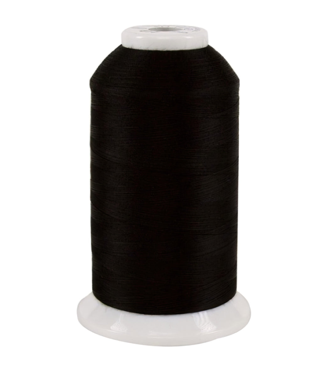 Superior Threads - So Fine! Black Polyester Thread 3-ply 50wt 3280 yds