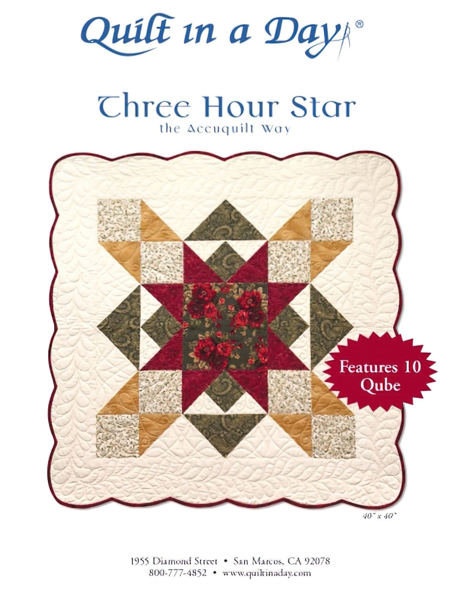 Three Hour Quilt - Accuquilt Way