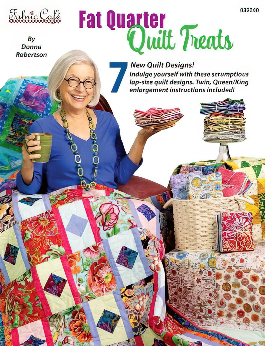 Fat Quarter Quilt Treats Booklet by Fabric Cafe