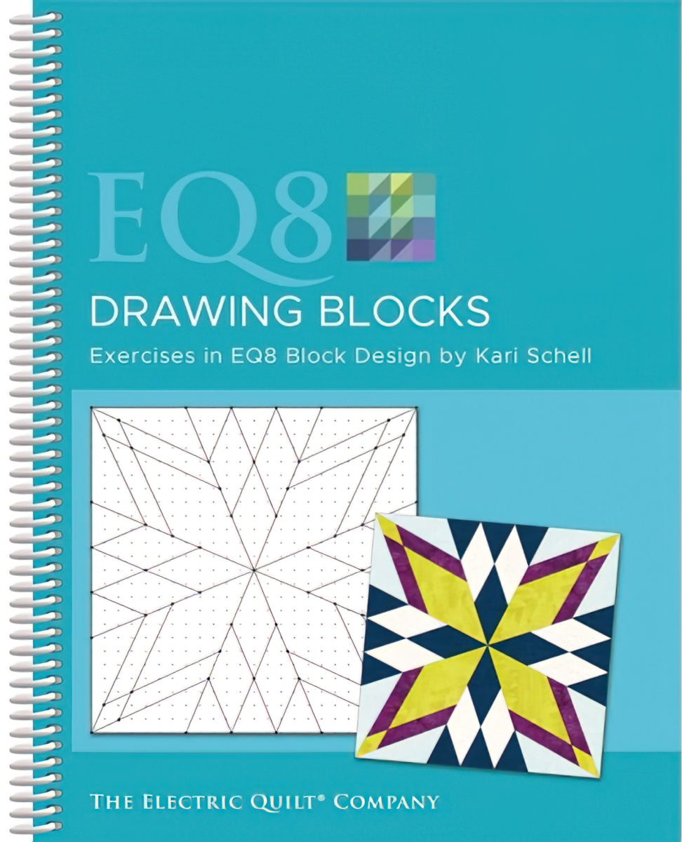EQ8 Drawing Blocks Book by The Electric Quilt Company