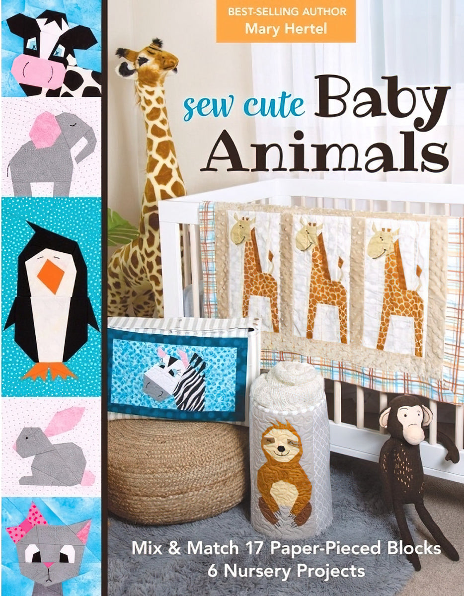 Sew Cute Baby Animals Booklet by Mary Hertel / C&T Publishing