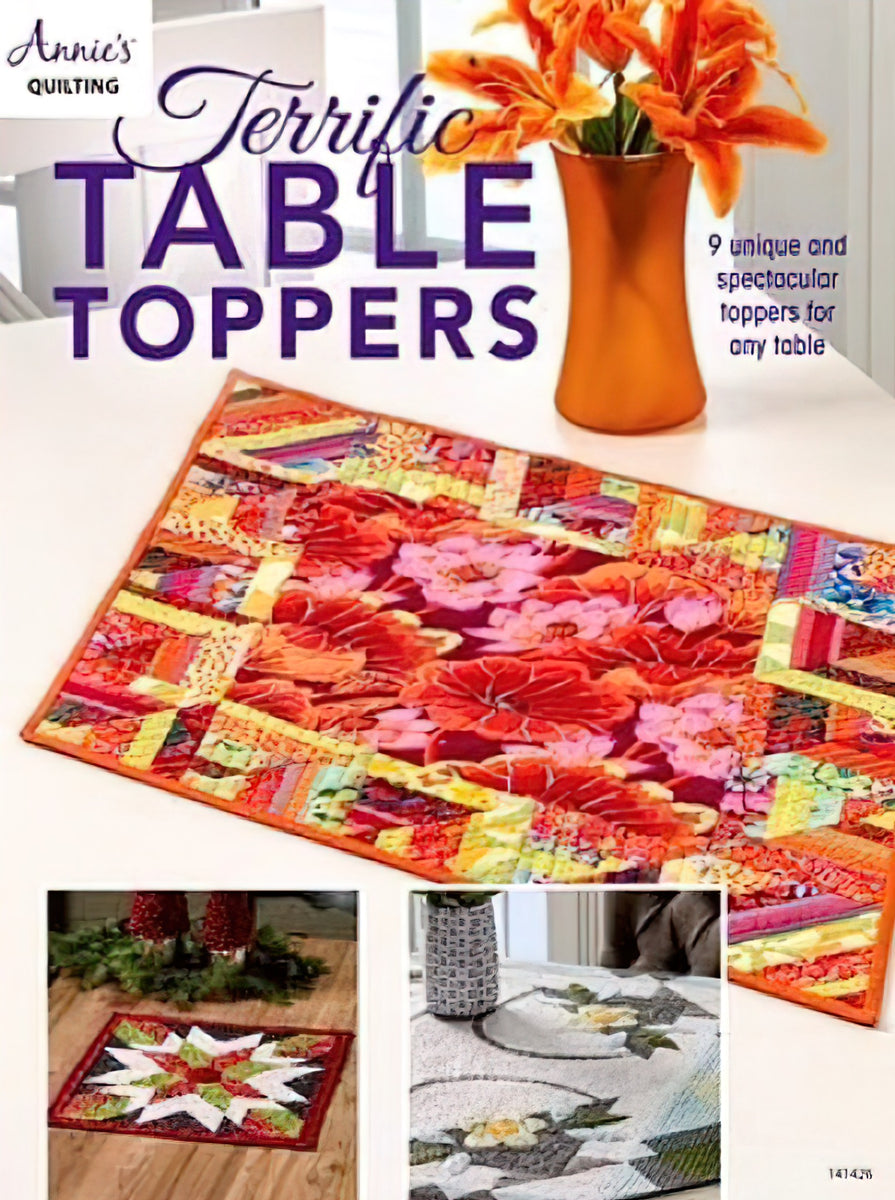 Terrific Table Toppers Booklet by Annie
