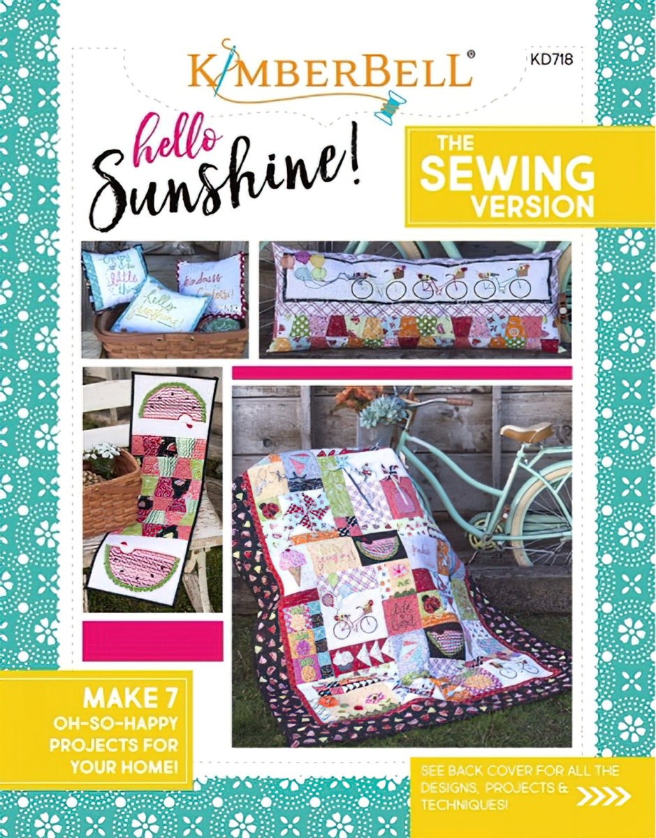 Hello Sunshine Sewing Version Booklet by Kimberbell