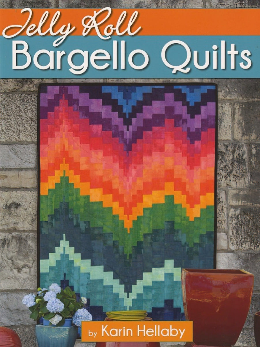 Jelly Roll Bargello Quilts Booklet by Karin Hellaby