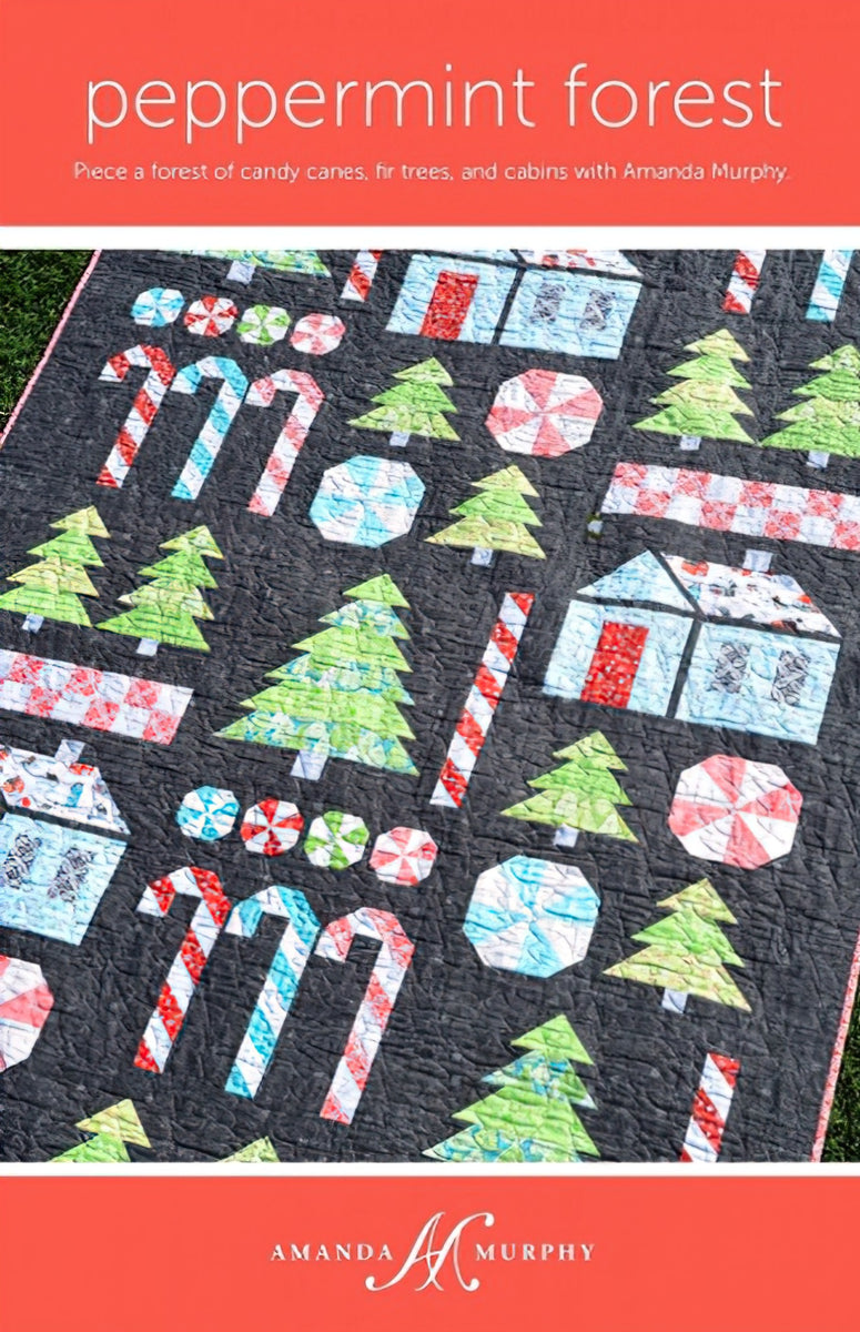 Peppermint Forest Quilt Booklet by Amanda Murphy Design