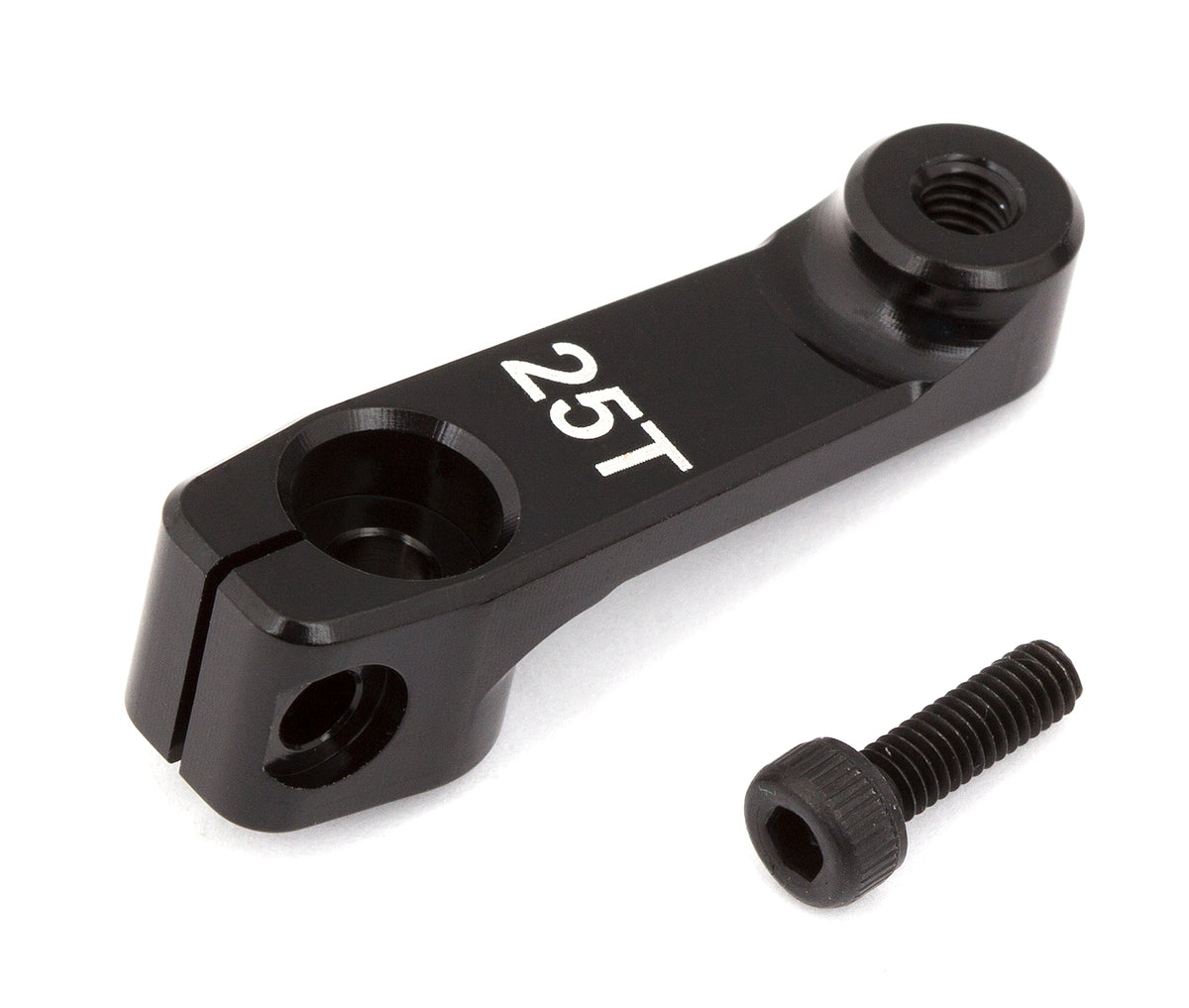 Team AssociatedASC1368 Factory Team Aluminum Clamping Servo Horn, 25 Spline, 20mm