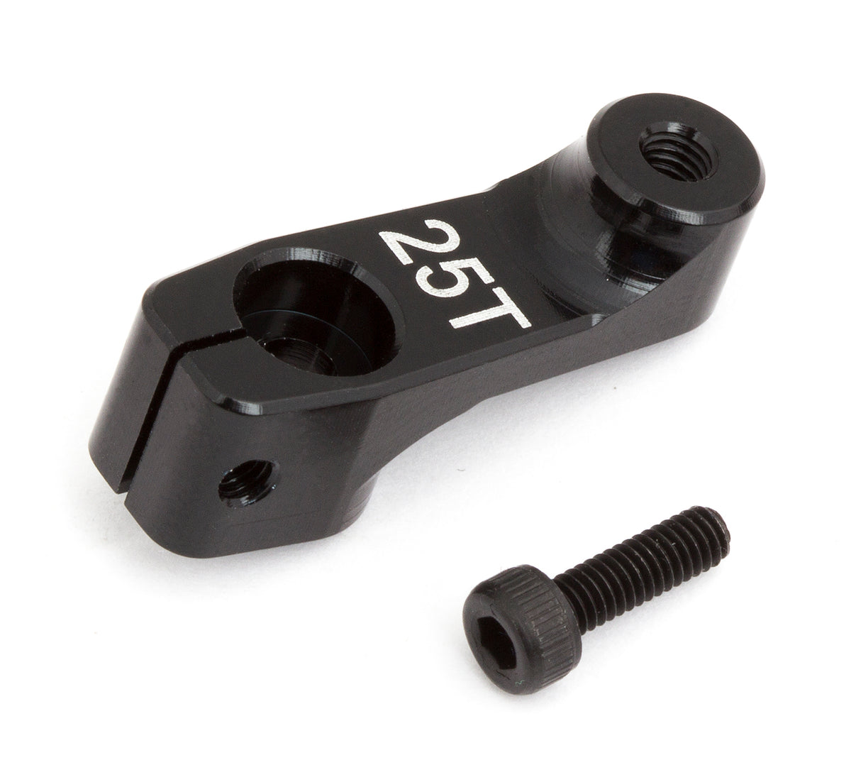 Team AssociatedASC1370 Factory Team Aluminum Clamping Servo Horn, 25 Tooth, 15.5mm