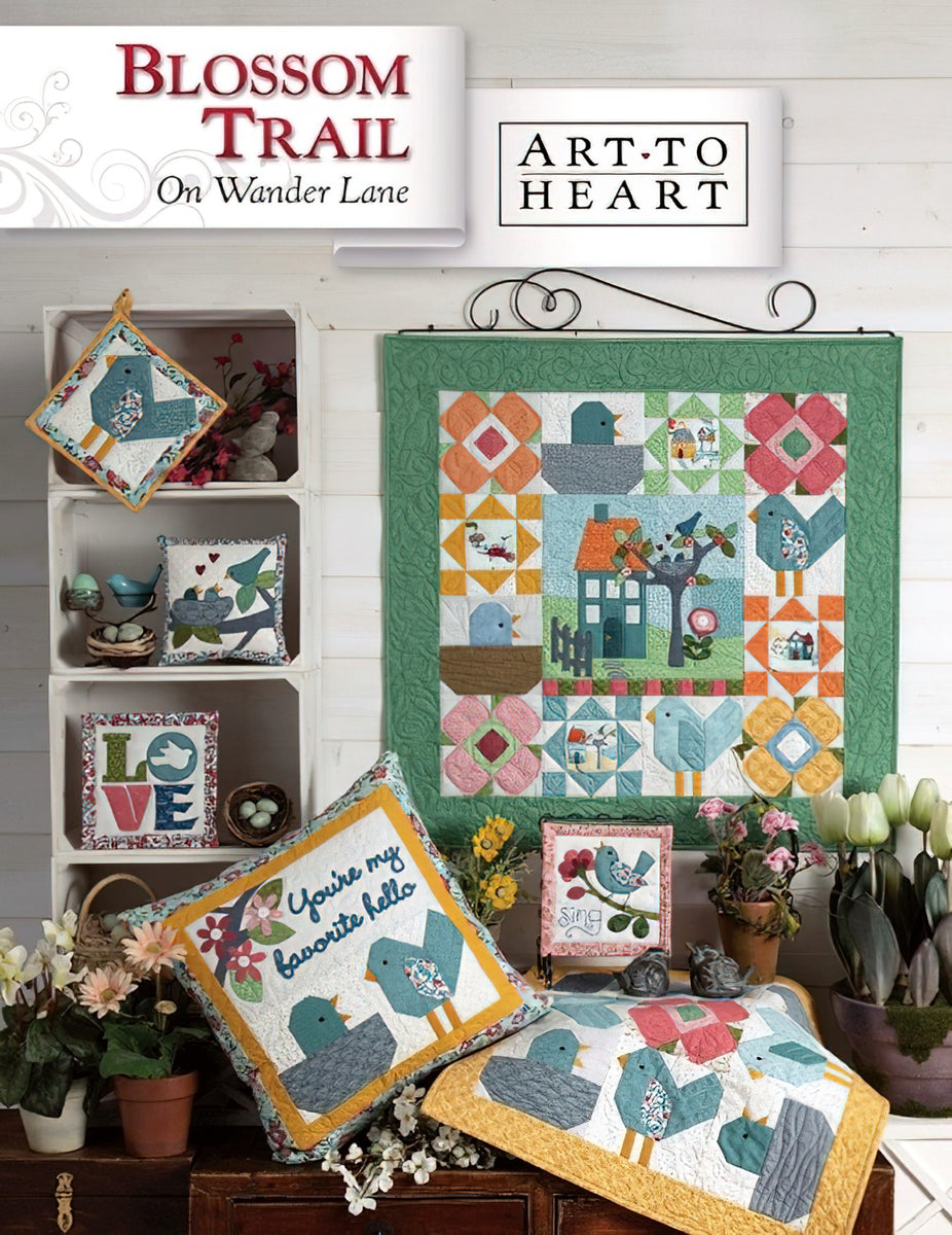 Art to Heart - Blossom Trail On Wander Lane by Nancy Halvorsen