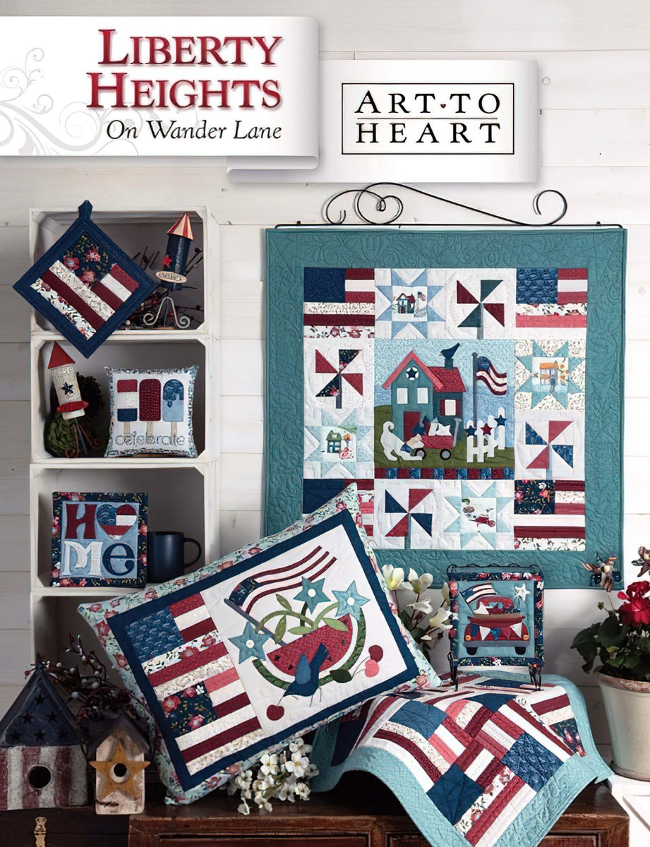Art to Heart - Liberty Heights On Wander Lane by Nancy Halvorsen