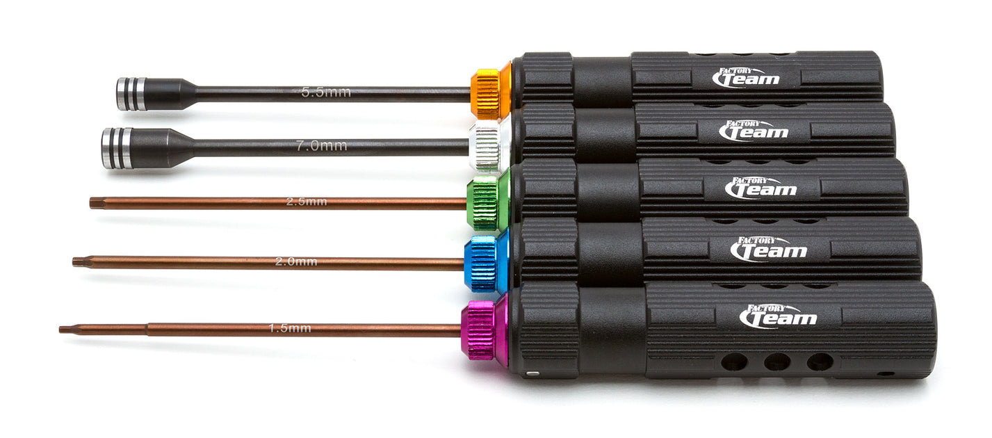 Team AssociatedASC1519 Factory Team Hex/Nut Driver Tool Set