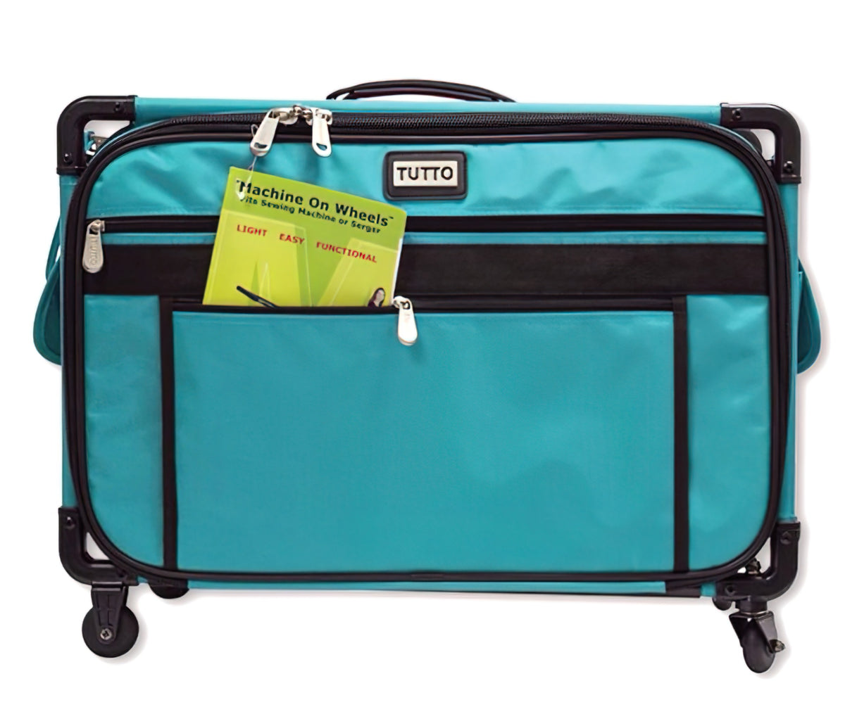Tutto Large Turquoise Machine on Wheels by Tutto Luggage 5222TMA-L