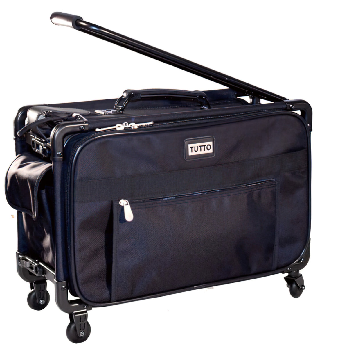 Tutto Medium Black Machine on Wheels by Tutto Luggage