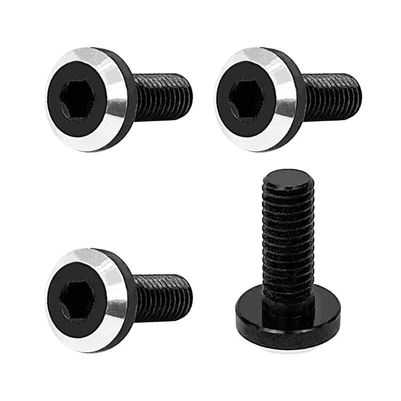 1UP Racing 1UP80902 Perfect Center UltraLite Aluminum Screws - 3mm Neck - M3x8 - 4pcs