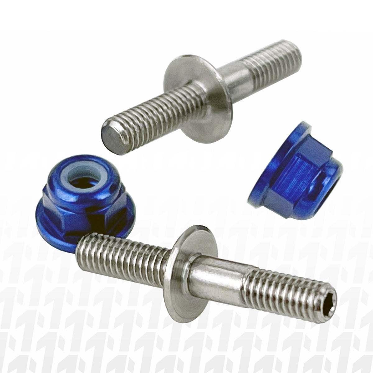 1UP Racing 1UP80951 Perfect Center Titanium Lower Shock Screws, 1/10 Off-Road & Drag