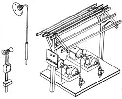 Stewart Hobbies 215 HO Scale Oil Pumping Station & Shelter Metal Kit