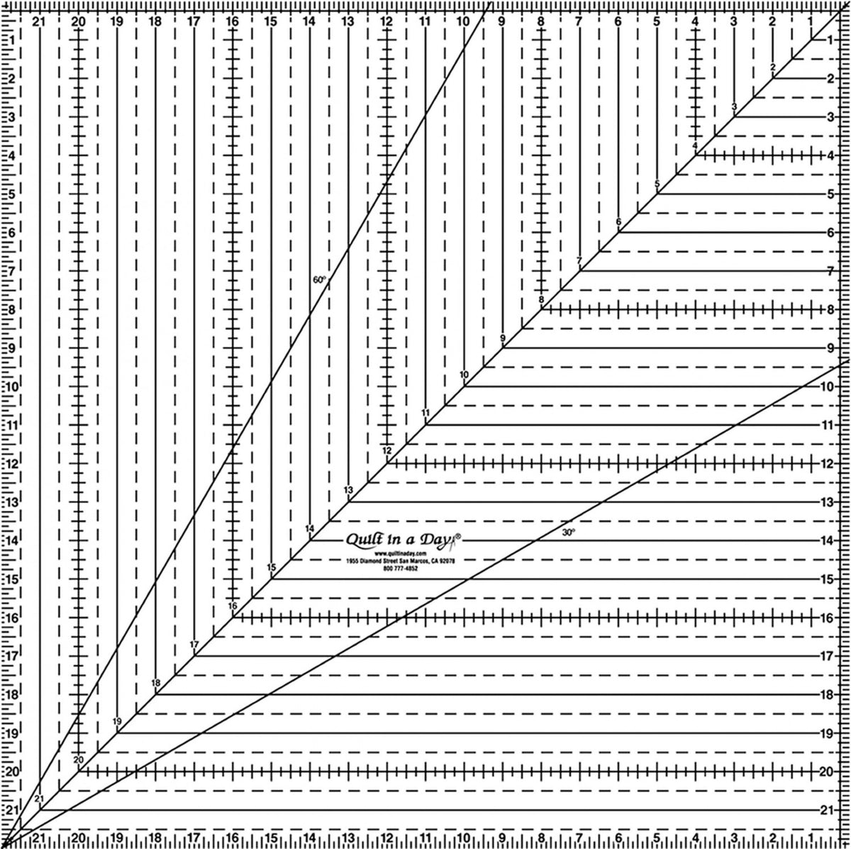22 inch Square up Ruler by Quilt in a Day