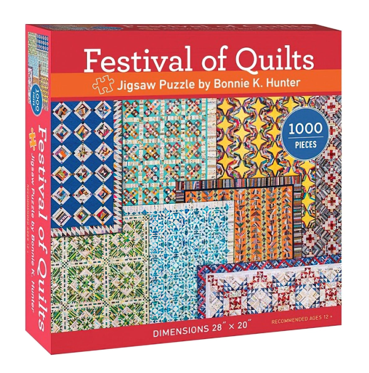 Puzzle - Festival Of Quilts Jigsaw Puzzle by Bonnie K Hunter