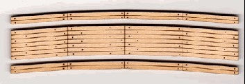 Blair Line 226 O 2-Rail 2-Lane Curved Laser-Cut Wood Grade Crossing