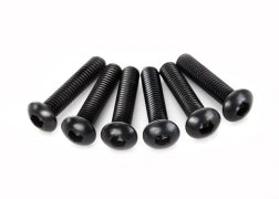 Traxxas TRA2593 Screws, 3x14mm button-head machine (hex drive) (6)