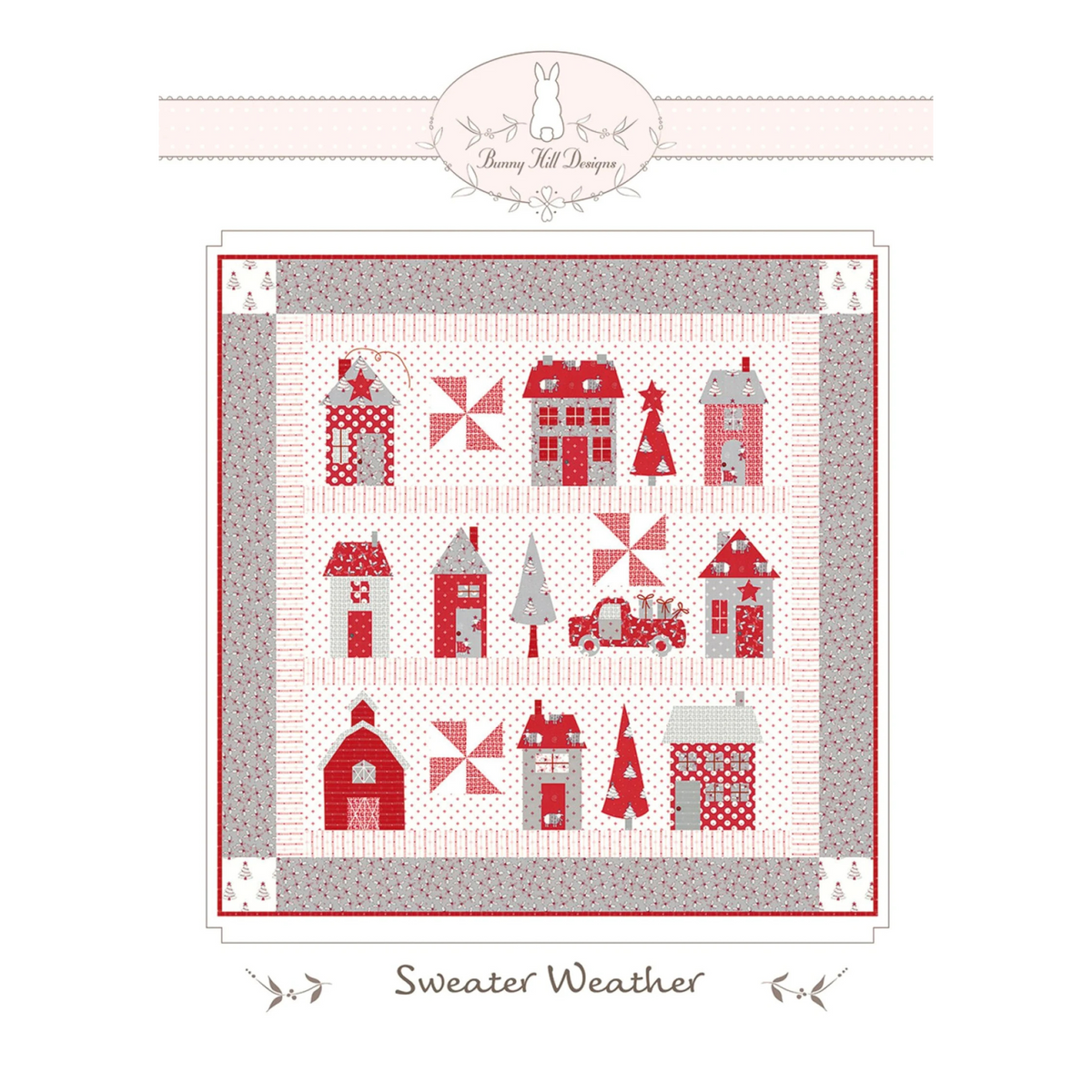 Sweater Weather Quilt Pattern by Bunny Hill Designs