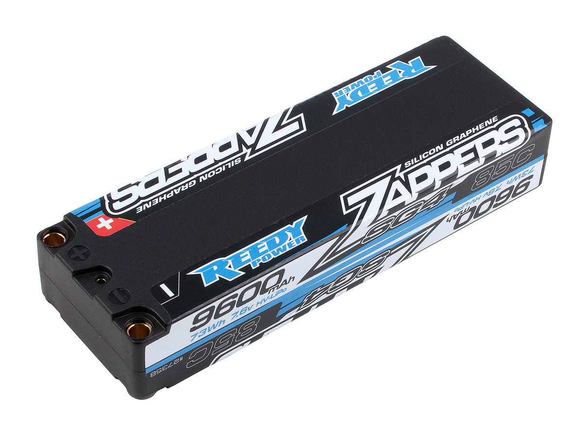 Team AssociatedASC27358 Reedy Zappers SG4 9600mAh 85C 7.6V HV LiPo Battery Stick