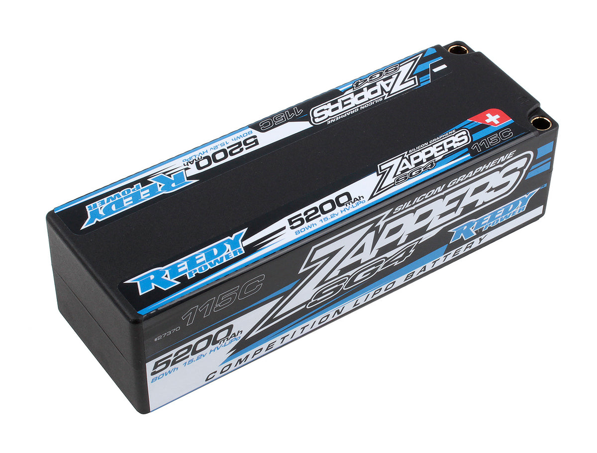 Team AssociatedASC27370 Reedy Zappers SG4 5200mAh 115C 15.2V LP Battery Stick