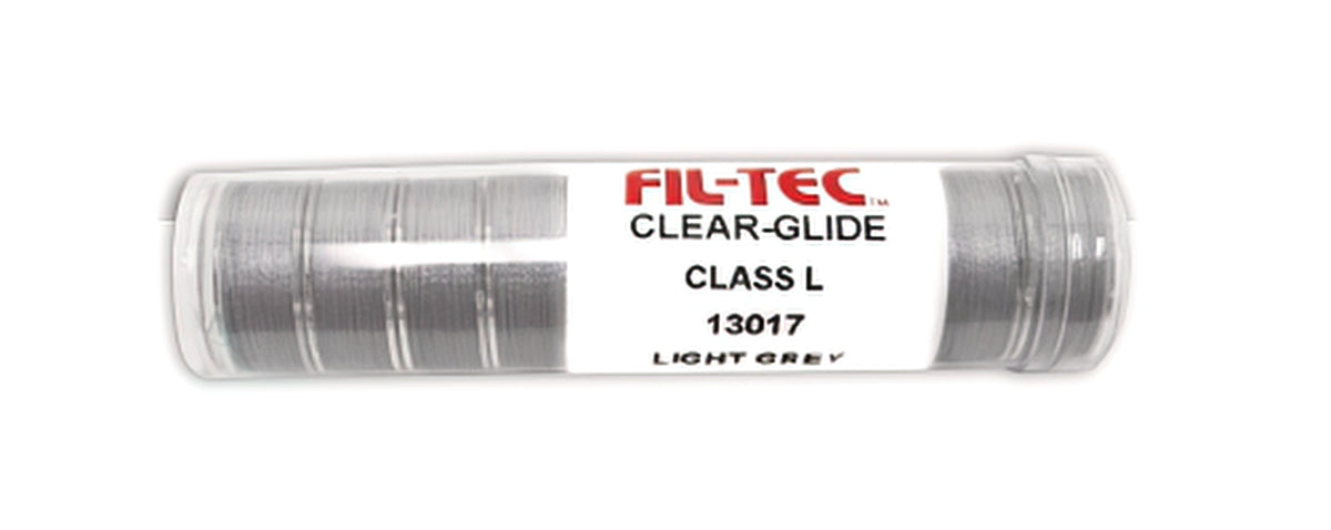 Prewound Bobbins 15 Class Cotton Light Grey