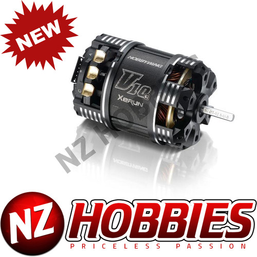 Hobbywing 30401117 XeRun V10 G3 6T Sensored Brushless Motor (5500kv)