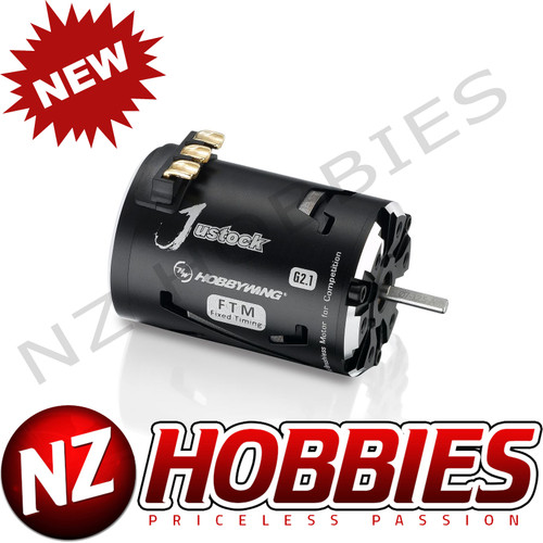 Hobbywing HWI30408012 XeRun Justock 3650 SD G2.1 Sensored Brushless Motor, 21.5 Turn (2050kv)