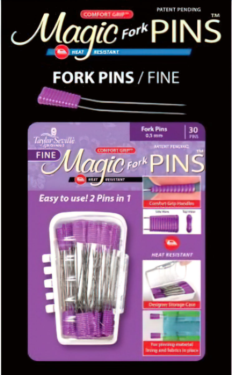 Magic Pins 219638 - Fork FINE 30 pins by Taylor Seville