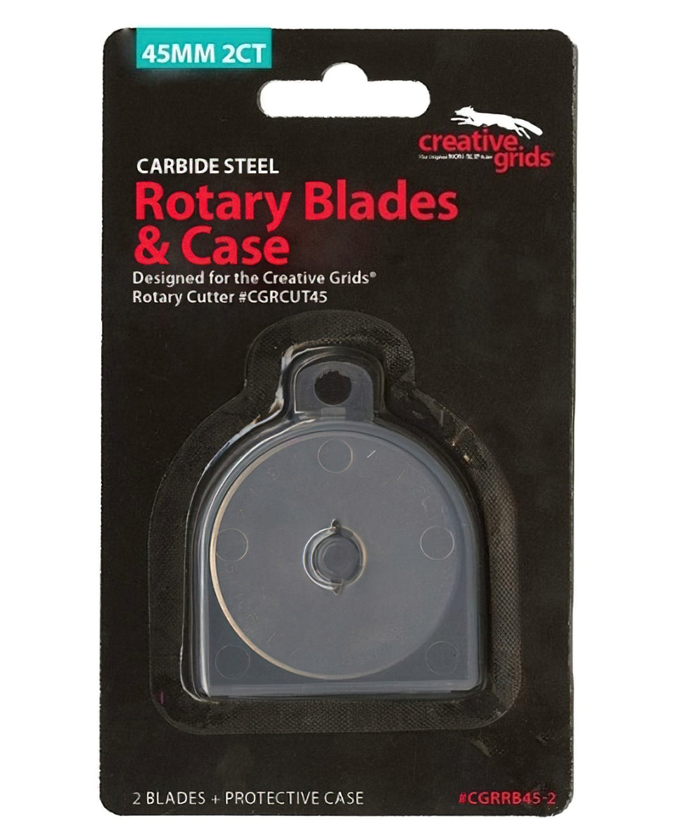 Creative Grids 45mm Replacement Rotary Blade 2pk