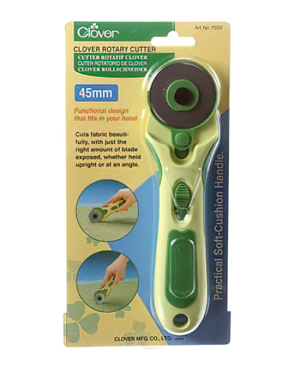 Clover Soft Grip Rotary Cutter 45mm