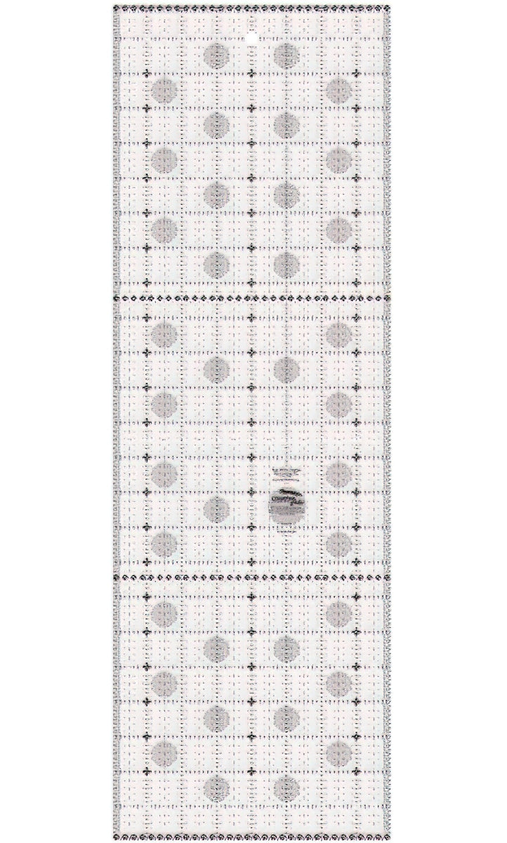 Creative Grids Charming Itty Bitty Eights Rectangle XL 8x24 Quilt Ruler CGRPRG5