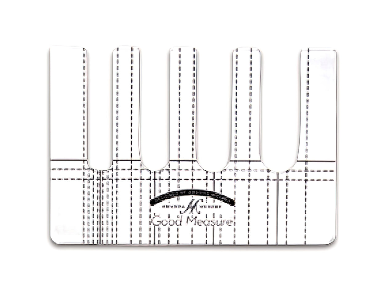 Good Measure - Every Line 1 pc Longarm Quilting Templates by Amanda Murphy