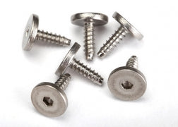 Traxxas TRA3233 Screws, 2.6x8mm flat-head machine, self-tapping (h