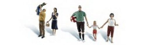 Woodland Scenics A1930 HO Scenic Accents The Founders Figures (Set of 5)