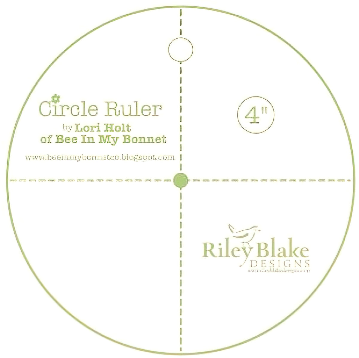Lori Holt 4 Inch Circle Ruler