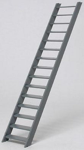 Plastruct 90449 1:16 2-3/32" x 1/2" x 13/16" ABS 2'-6" Stair