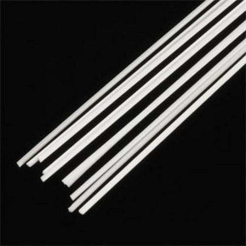 Plastruct 90841 0.030" x 10" x 0.030" Triangular Styrene Rod (Pack of 10)
