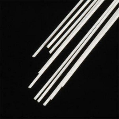 Plastruct 90871 .020" x 10" Hexagonal Styrene Rod (Pack of 10)