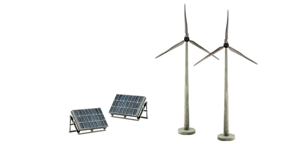 Woodland Scenics SP4348 HO Scale Scene-A-Rama Alternative Energy Scene Setters