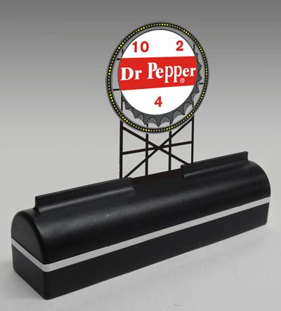 Miller Engineering 1850 HO/O Dr. Pepper, Desk Top Animated Neon Style Sign Ki