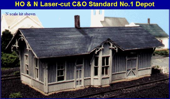 Blair Line 085 N Chesapeake & Ohio Depot - Standard #1 Design