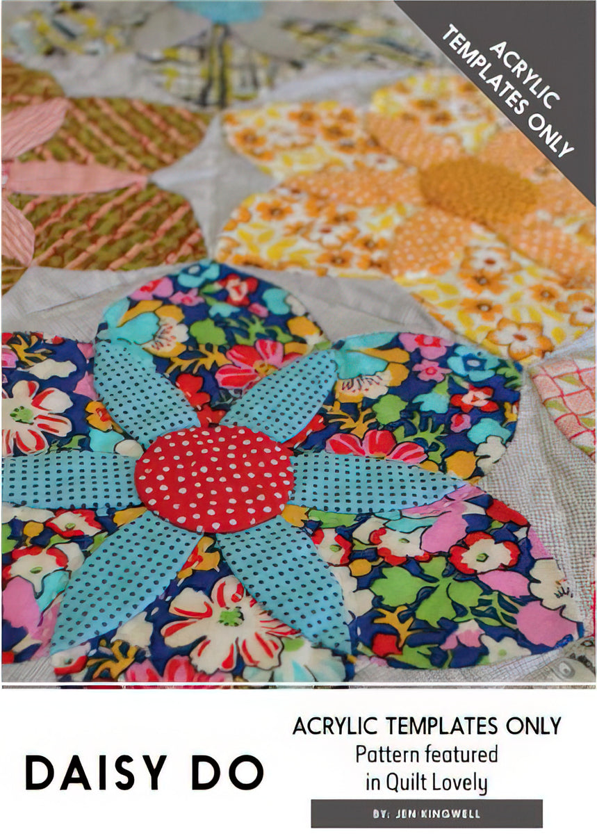 Daisy Do Acrylic Template Only by Jen Kingwell Designs