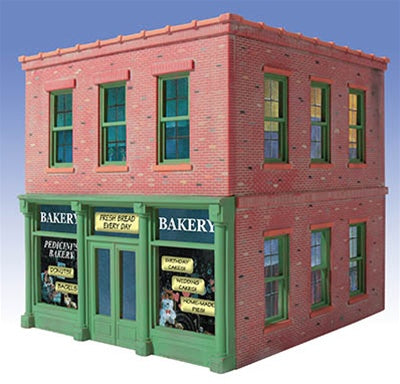 OGR 825 O Ameri-Towne Pedicini's Bakery 6" x 6" Footprint Building Kit