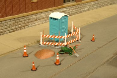 Bachmann 33164 O Scale Building Site Accessories